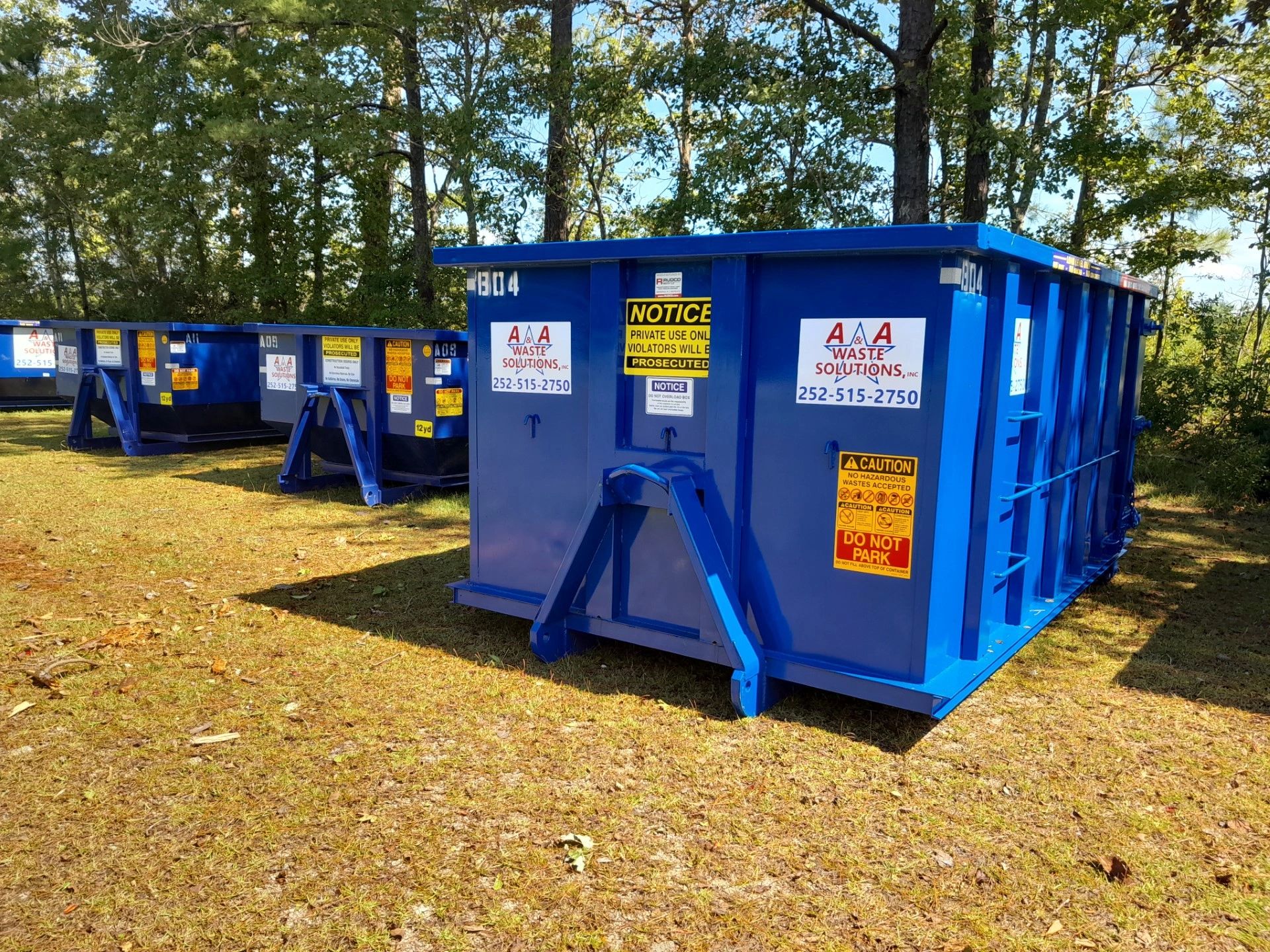 New Bern NC Dumpster Rental - A&A WASTE SOLUTIONS,INC